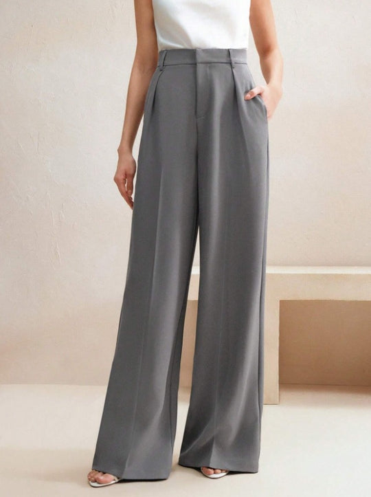 Damen weite Stoffhose EB