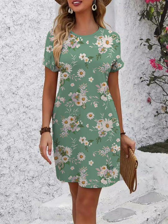 Damen Blumenkleid EB