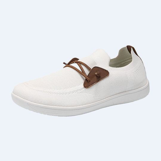 Damen Bequeme Slip-On Sneakers mit flexiblem Obermaterial und atmungsaktiven Eigenschaften EB