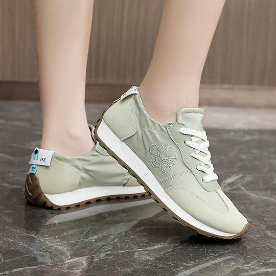 Damen Sportliche Freizeitsneaker mit elastischem Einstieg und dämpfender Sohle EB