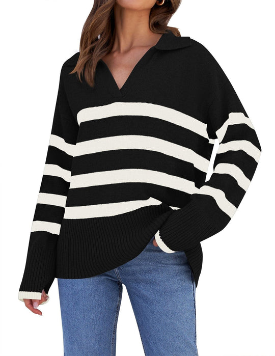 EB | Oversized Pullover Lässiger Moderner Stil Ideal für den Winter