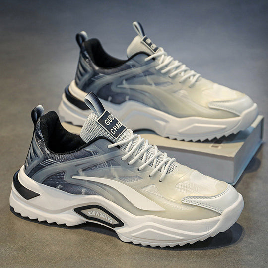 Damen Sportliche Dämpfung Sneakers mit modernem Design EB