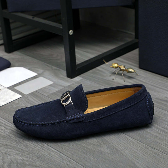 Herren Mokassin mit eleganter Schnallen-Applikation EB