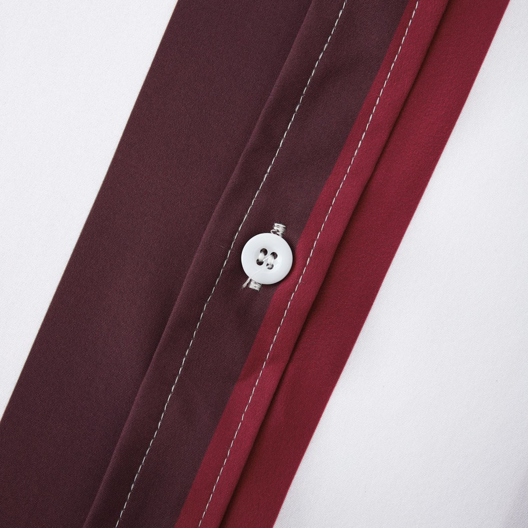 Herren Langarmhemd mit modernem Streifen-Design und komfortabler Passform EB