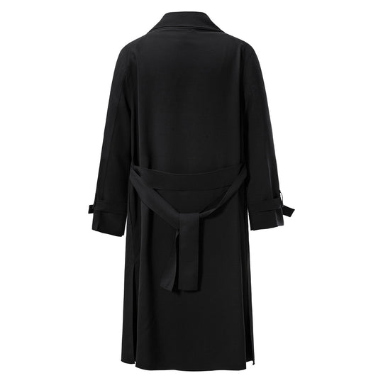 Damen Trenchcoat mit asymmetrischem Reversdesign und praktischen verstellbaren Ärmeln EB