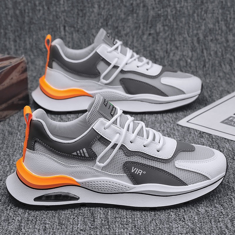 Damen Sportliche Sneakers mit atmungsaktivem Mesh-Obermaterial und dämpfendem Sohlenprofil EB