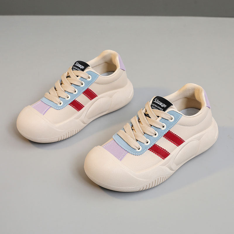 Damen modische Sneakers mit komfortabler Dämpfung und trendigen Farbakzenten EB