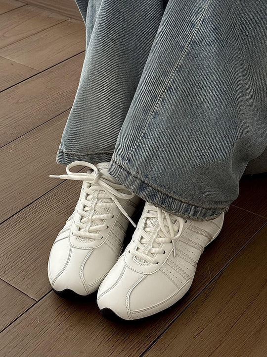 Damen modische Sneaker mit atmungsaktivem Obermaterial und rutschfester Sohle EB