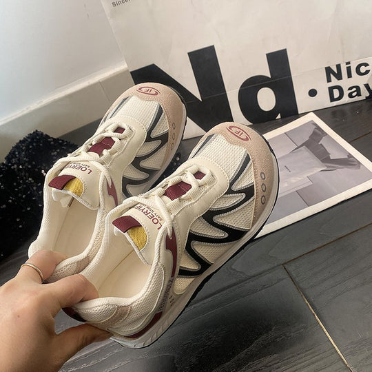 Damen Sportliche Sneakers mit atmungsaktivem Obermaterial und innovativem Dämpfungssystem EB