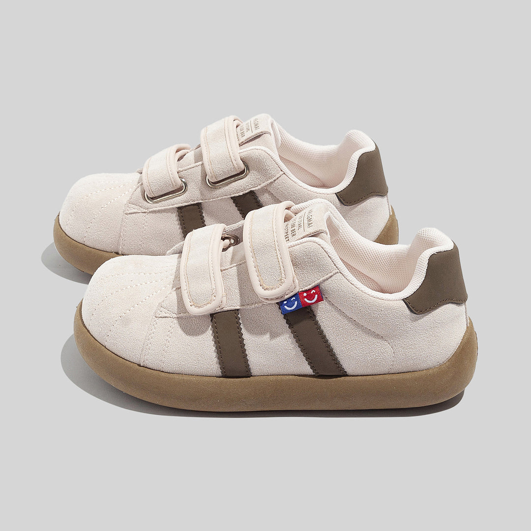 Damen Sneakers mit verstellbarem Klettverschluss und strukturiertem Obermaterial EB