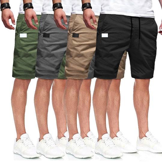 Herren Freizeit Cargoshorts mit elastischem Bund und praktischen Seitentaschen EB
