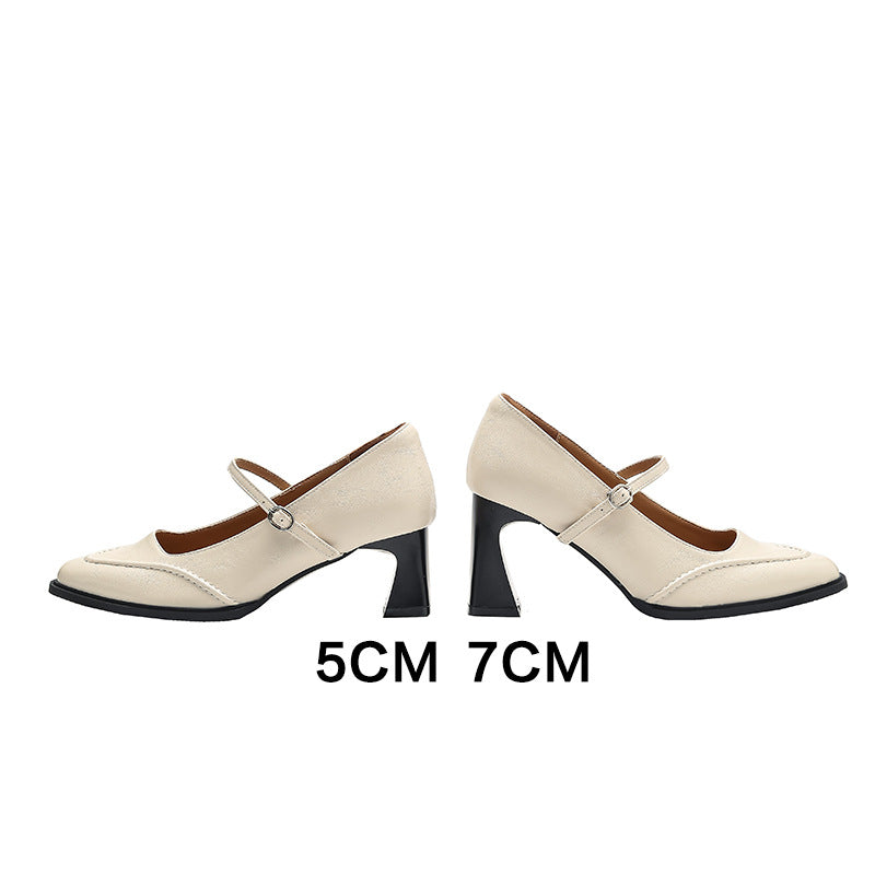 Damen Elegante High Heels mit Plateau und Riemchen EB