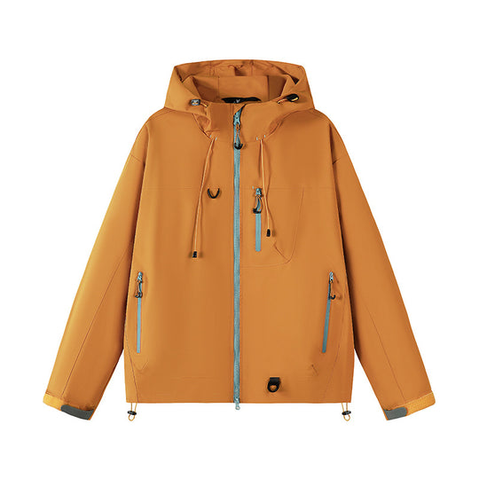Damen funktionale Wetterjacke mit verstellbarem Kapuzensystem und atmungsaktiven Eigenschaften EB