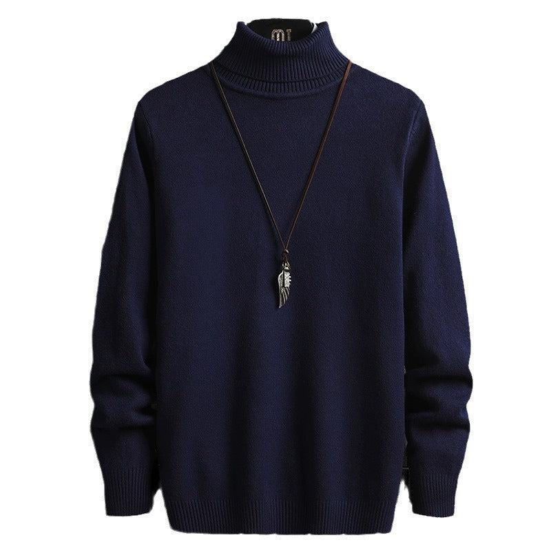 Herren bequemer Rollkragenpullover EB