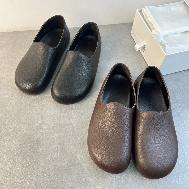 Damen Komfortable Clogs aus hochwertigem Leder EB