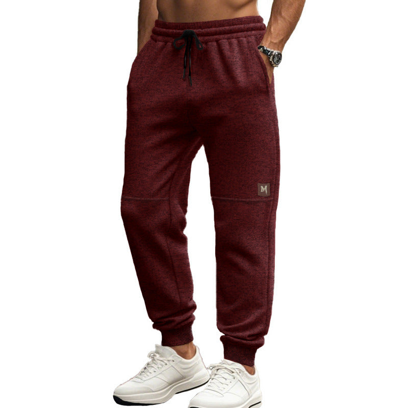 Herren moderne Jogginghose mit elastischem Bund und seitlichen Taschen EB