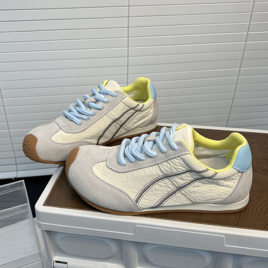 Damen Sneaker aus hochwertigem Leder und atmungsaktivem Material EB