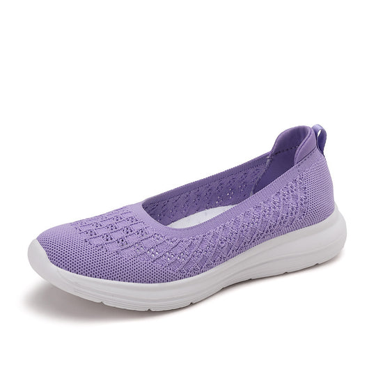 Damen Atmungsaktive Ballerinas mit flexibler Sohle EB