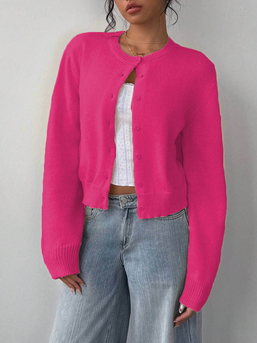 Damen Strickjacke im Oversized-Stil EB