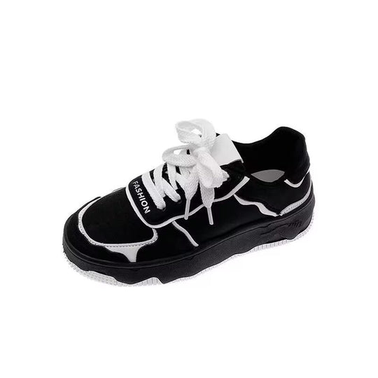 Damen Sportliche Freizeitschuhe mit atmungsaktivem Obermaterial und starker Sohle EB