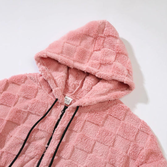 Herren Fleecejacke mit strukturiertem Design und praktischem Reißverschluss EB