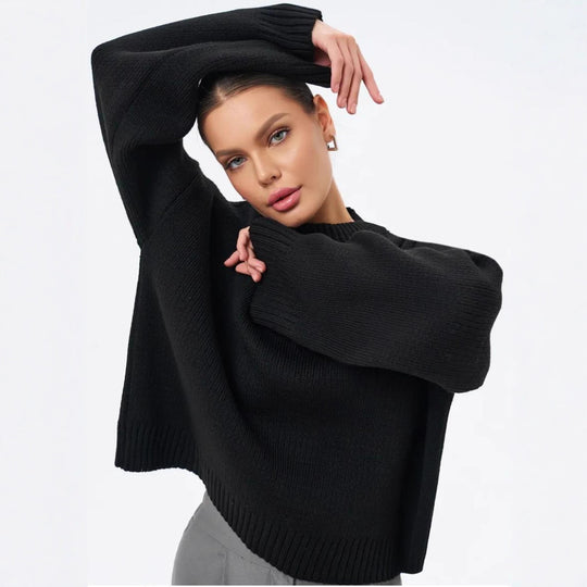 Damen Oversized Pullover EB