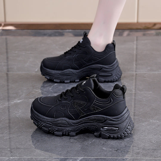 Damen Chunky Sneakers mit atmungsaktivem Mesh-Obermaterial und dämpfender Sohle EB