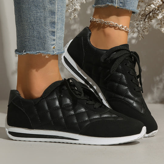Damen Sportliche Sneakers mit gepolstertem Innenfutter und rutschfester Sohle EB