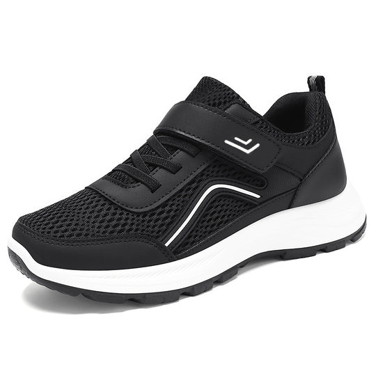 Damen Sportliche Trainingsschuhe mit atmungsaktivem Obermaterial und verstellbarem Klettverschluss EB