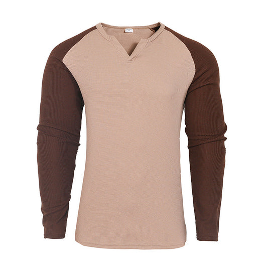 Herren Langarmshirt mit innovativem Strukturdesign EB