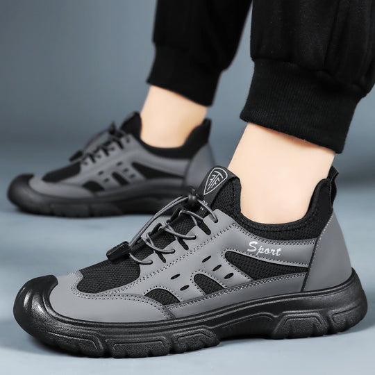 Damen Sportliche Freizeitschuhe mit rutschfester Sohle und atmungsaktiver Obermaterialstruktur EB