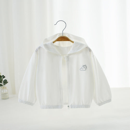 Unisex nan leichte atmungsaktive Kapuzen-Zip-Jacke mit elastischen Bündchen EB