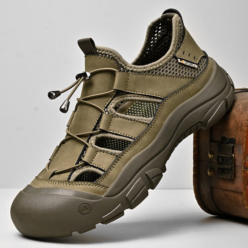 Herren Sportliche Wasserschuhe mit rutschfester Sohle und atmungsaktivem Obermaterial EB