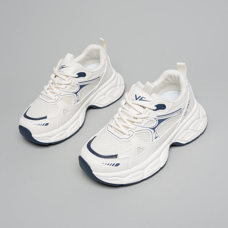 Damen Sportliche Laufschuhe mit atmungsaktivem Mesh-Obermaterial und stoßdämpfender Sohle EB