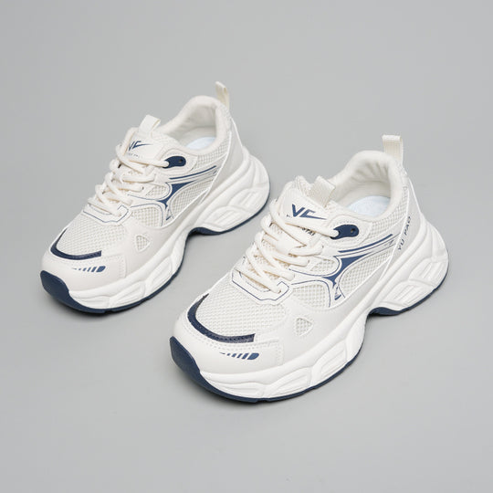 Damen Sportliche Laufschuhe mit atmungsaktivem Mesh-Obermaterial und stoßdämpfender Sohle EB