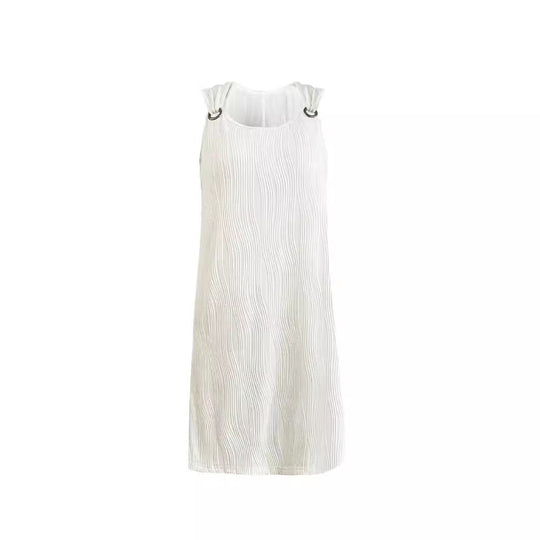 Damen Strandkleid mit seitlichem Schlitz und dünnen Trägern EB