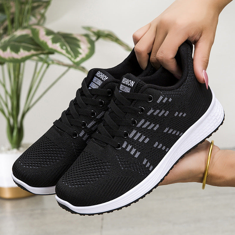 Damen bequeme und atmungsaktive Trainingsschuhe EB