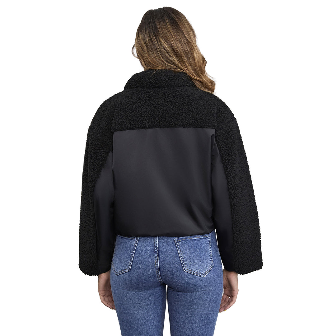 Damen Freizeitjacke mit kuscheligem Fleecebesatz EB