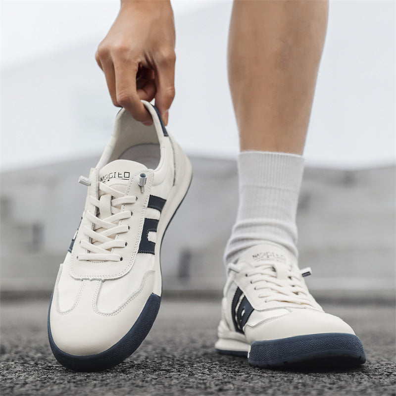 Damen Sportliche Sneakers mit atmungsaktiver Oberflächenstruktur und robustem Design EB