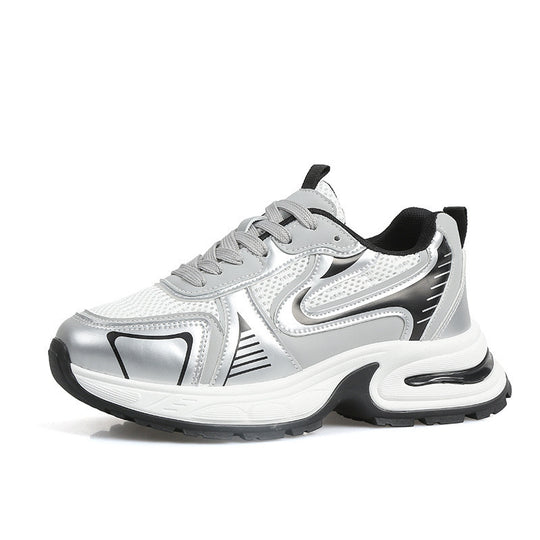 Damen Sportliche Dämpfungsschuhe mit futuristischem Design EB