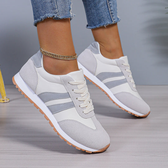 Damen Sportliche Sneakers mit atmungsaktivem Obermaterial und dämpfender Sohle EB
