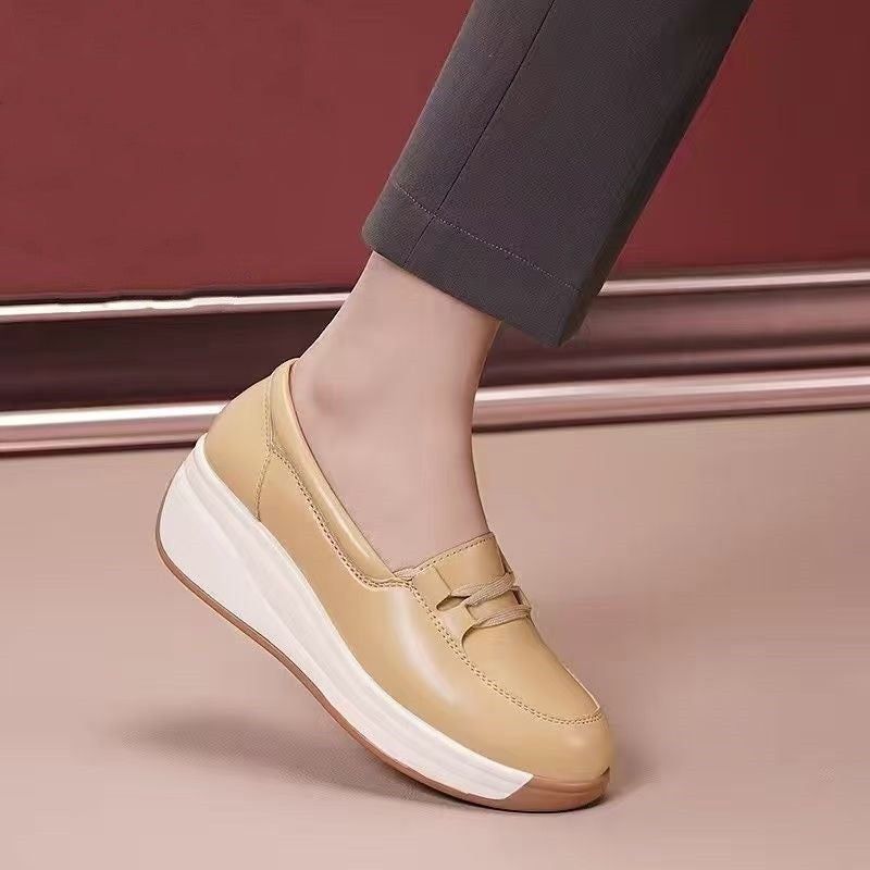 Damen Bequeme und elegante Slip-On Sneakers mit dämpfender Sohle EB