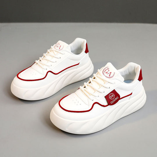 Damen Chunky Sneakers mit atmungsaktivem Obermaterial und komfortabler Dämpfung EB