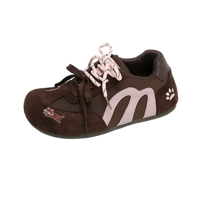 Damen Freizeitsneaker mit tierischem Design und bequemer Dämpfung EB