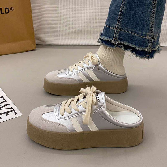 Damen Plattform-Sneaker mit angenehmer Innensohle und modischem Obermaterial EB