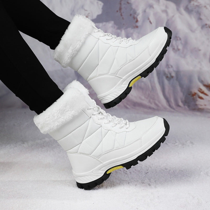 Damen Winterliche Stiefel mit kuscheligem Innenfutter und rutschfester Sohle EB