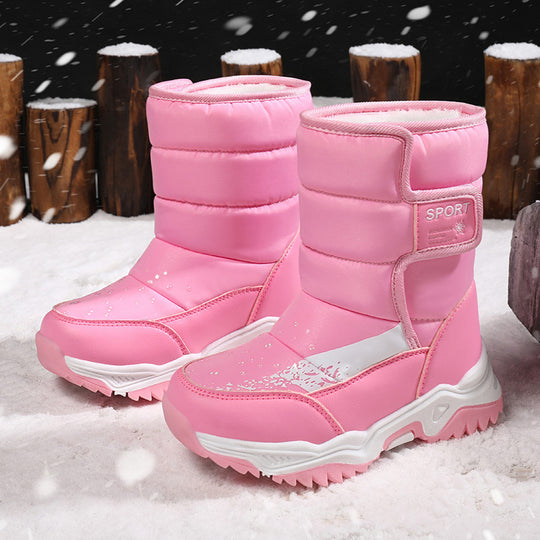 Damen Winterstiefel mit rutschfester Sohle und isolierender Fütterung EB