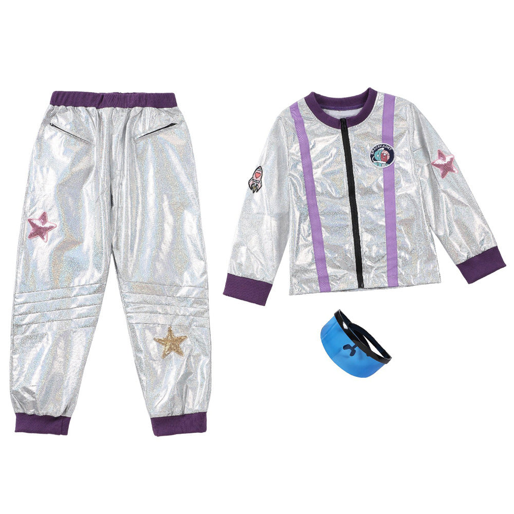 Jungen Raumanzug mit schimmernden Details EB