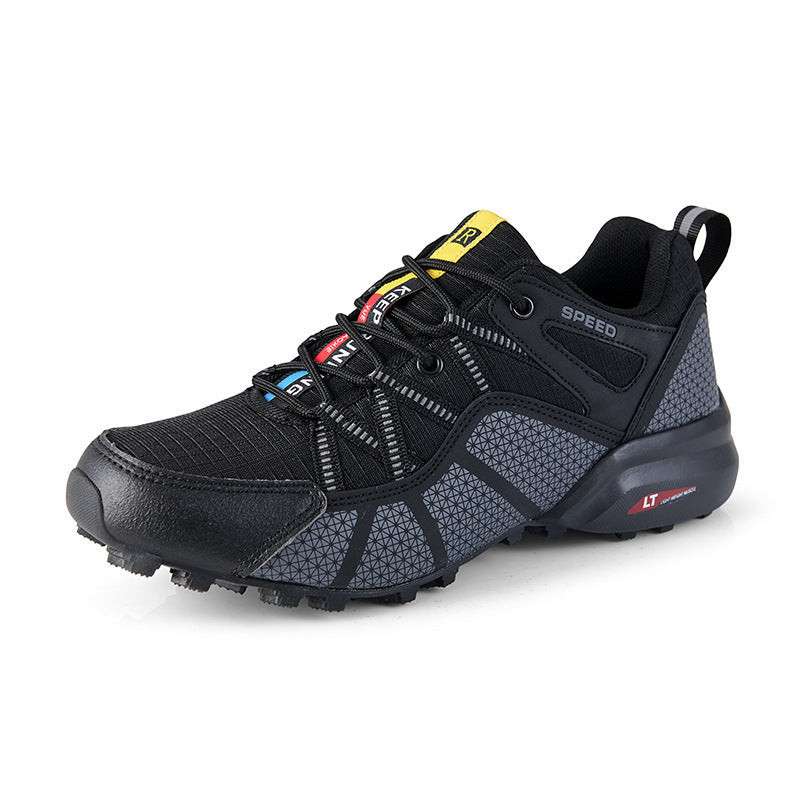 Damen Sportliche Trailrunning-Schuhe mit rutschfester Sohle und atmungsaktivem Obermaterial EB