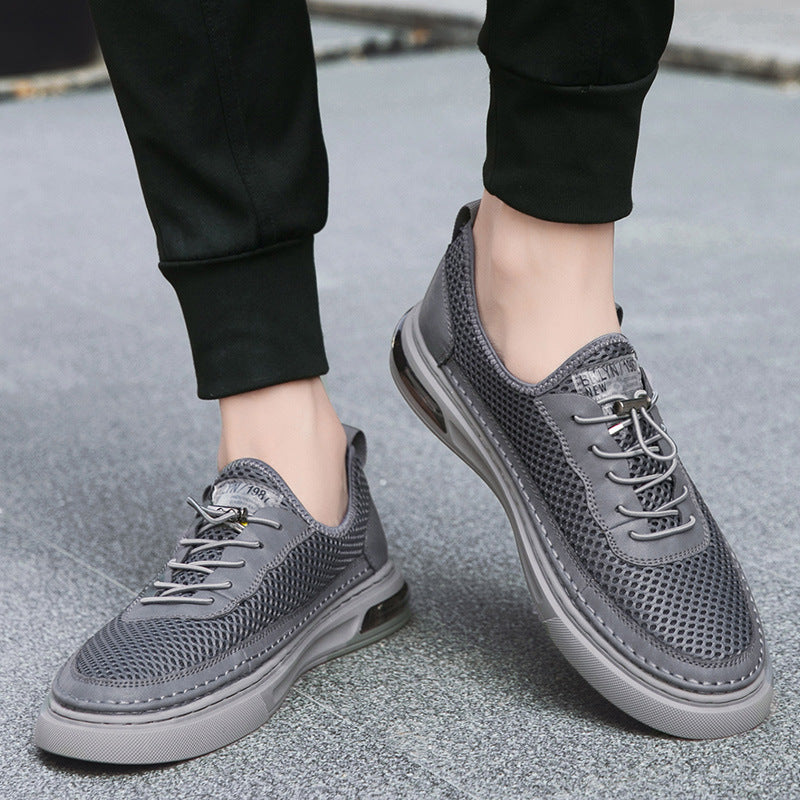 Damen Sportliche Mesh-Sneaker mit Luftpolster EB